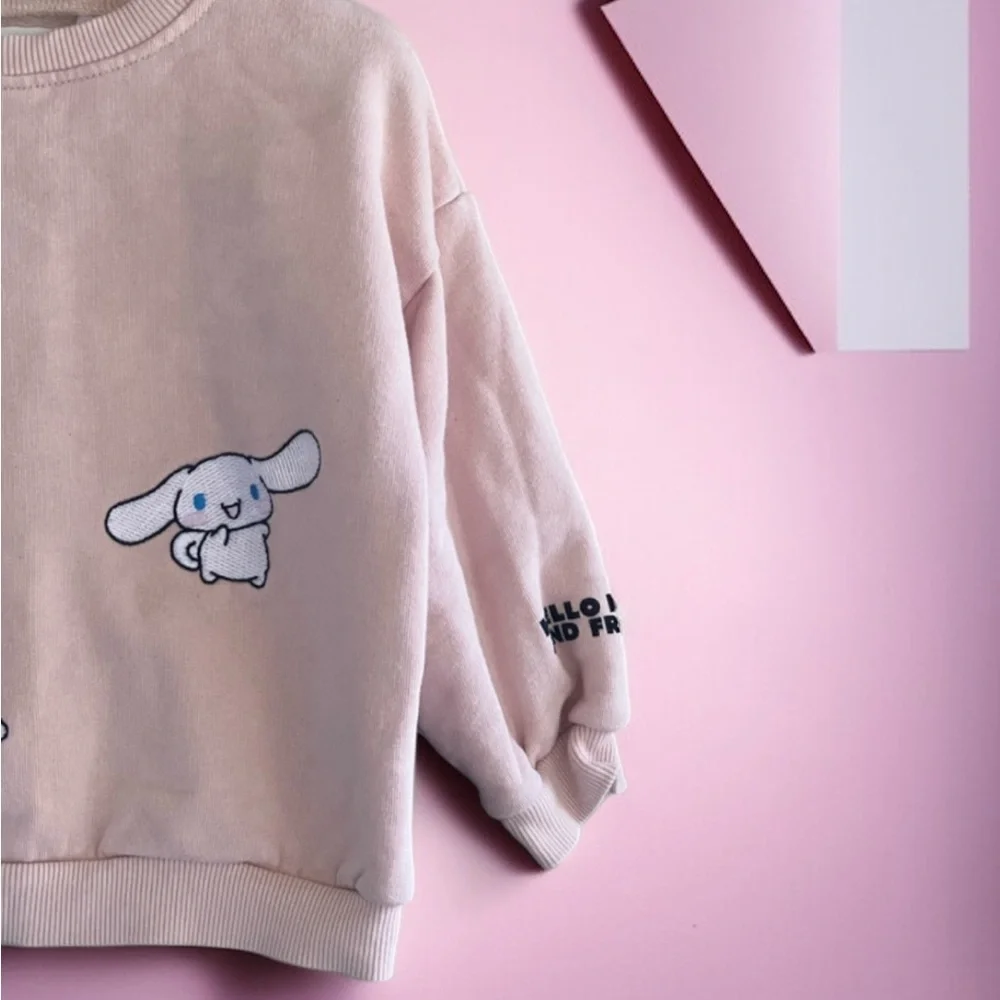 Zara kids Hello Kitty And Friends Embroidered Sweatshirt